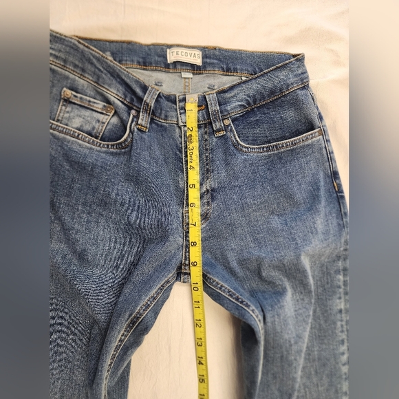NWT Tecovas Men's Blue Denim Jeans Slim Fit 5 Pockets, sz 30 X 34 - Picture 6 of 16